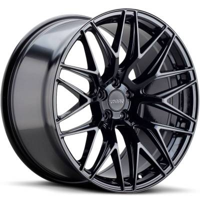 Varro VD06X Spin Forged Gloss Black Wheels