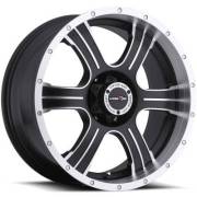 Vision Wheel 396 Assassyn Matte Black Machined