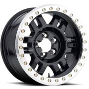 Vision Wheel 398 Manx Beadlock Gloss Black Machine