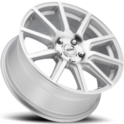 Voxx Mille Silver Machined Wheels