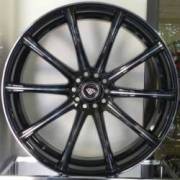 White Diamond 3195 Black Smoke Wheels