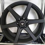 White Diamond 3717 Matte Black Wheels