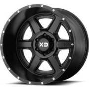XD832 Fusion Satin Black Wheels
