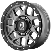 XD Series XD127 Bully Matte Gray Wheels