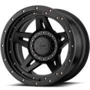 XD138 Brute Satin Black Wheels