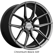 XXR 559 Chromium Black Wheels