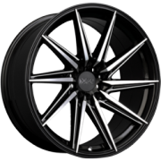 XXR 561 Black Milled Wheels